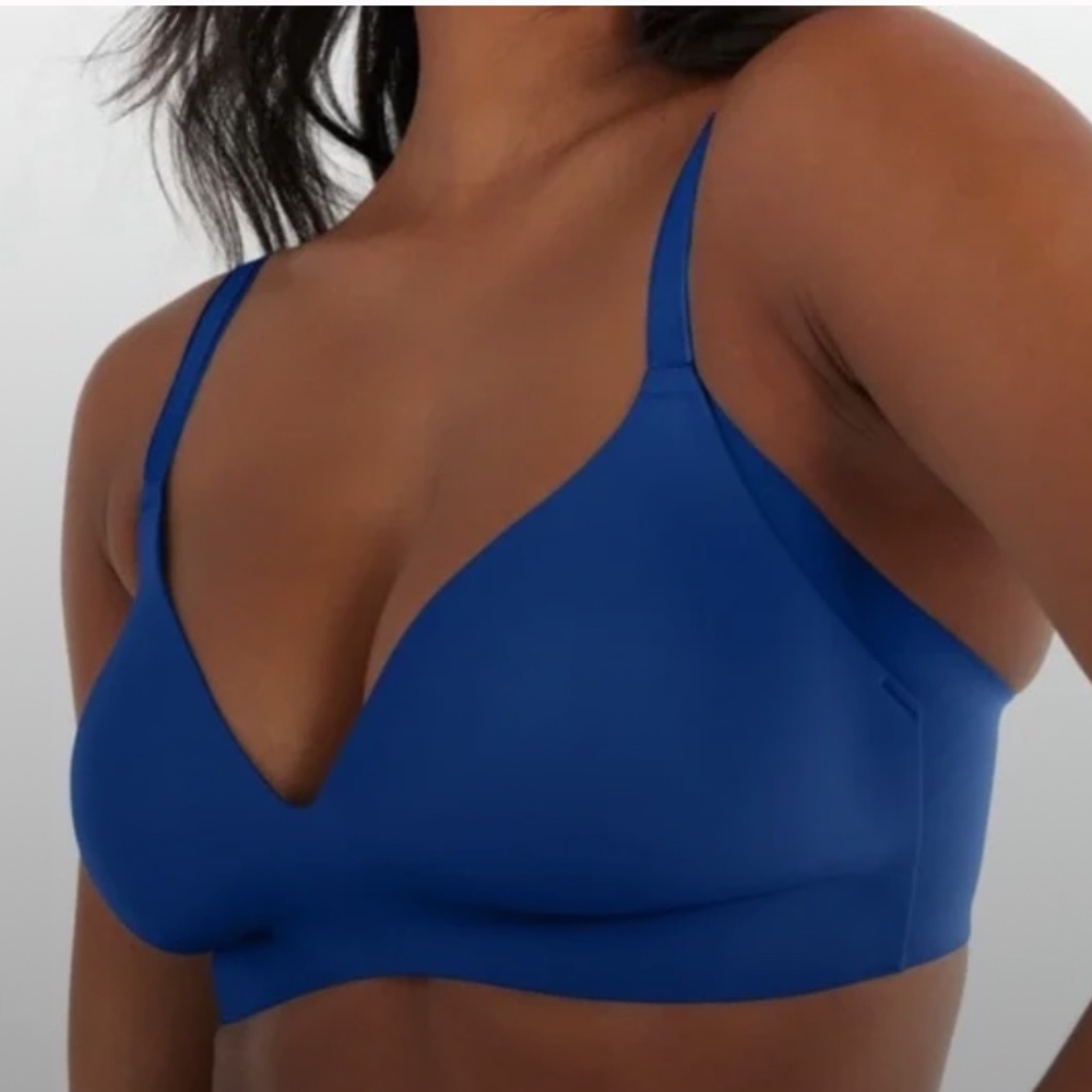 Knix Wingwoman Contour Bra Sz 8 in Cobalt Blue